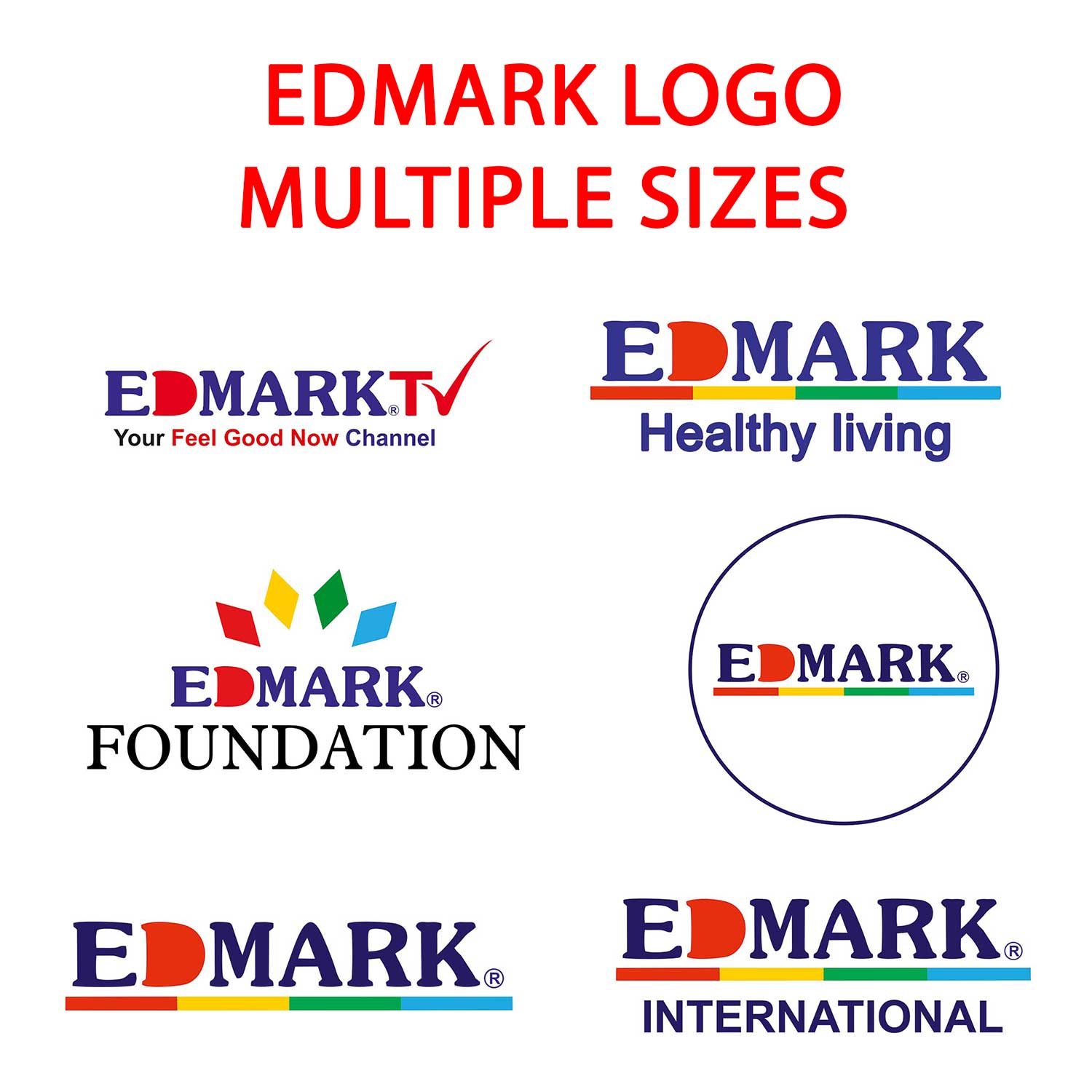 Edmark logo Multiple sizes